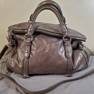 Miu Miu Vitello Lux Bow Bag